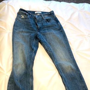 Abercrombie & Fitch size 27 blue jeans